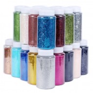 500 Grm Glitter Powder Extra Fine Sage  for Tumblers Resin Crafts Slime Cosmetic Nail Painting St Patrick's Day Decor